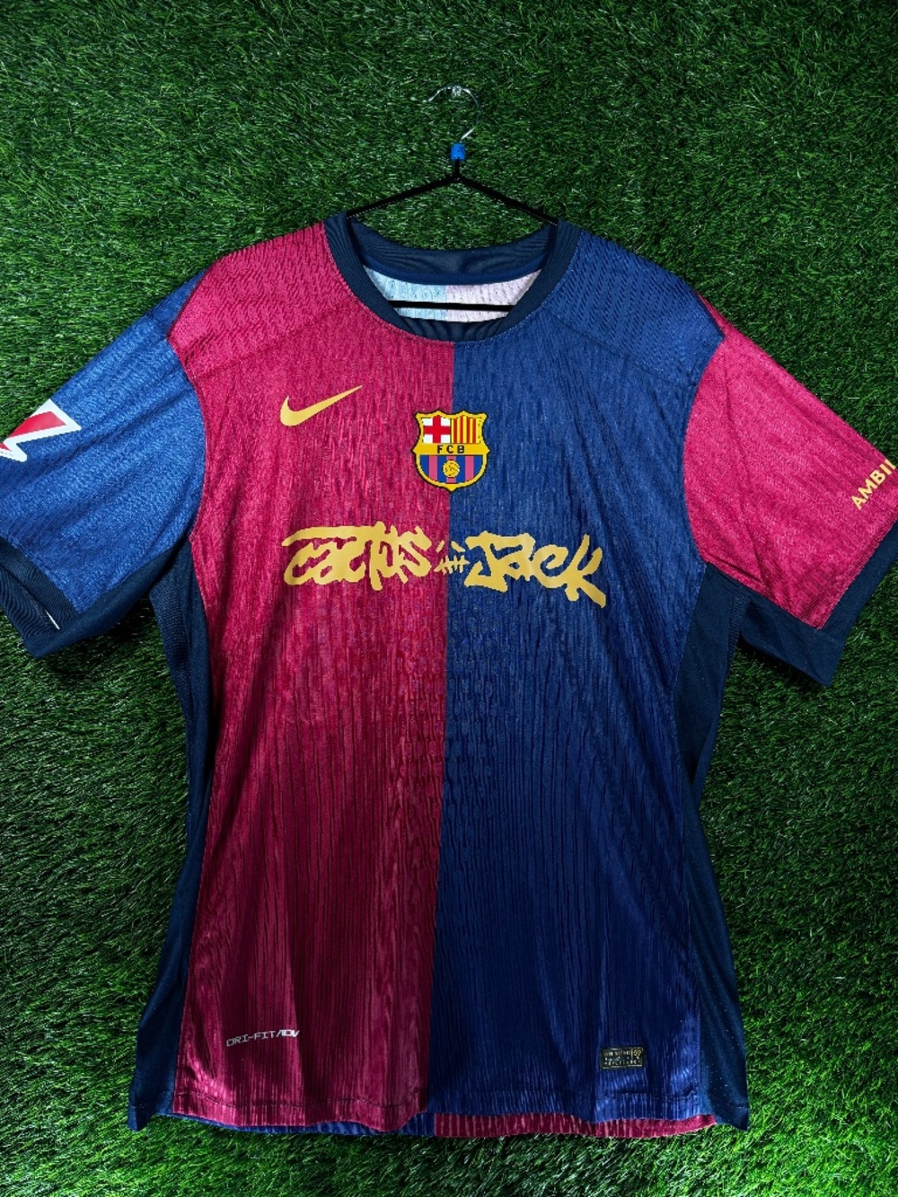Barcelona x Cactus Jack Home 2024/2025 Soccer Jersey